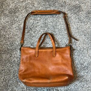 Madewell Crossbody transport tote